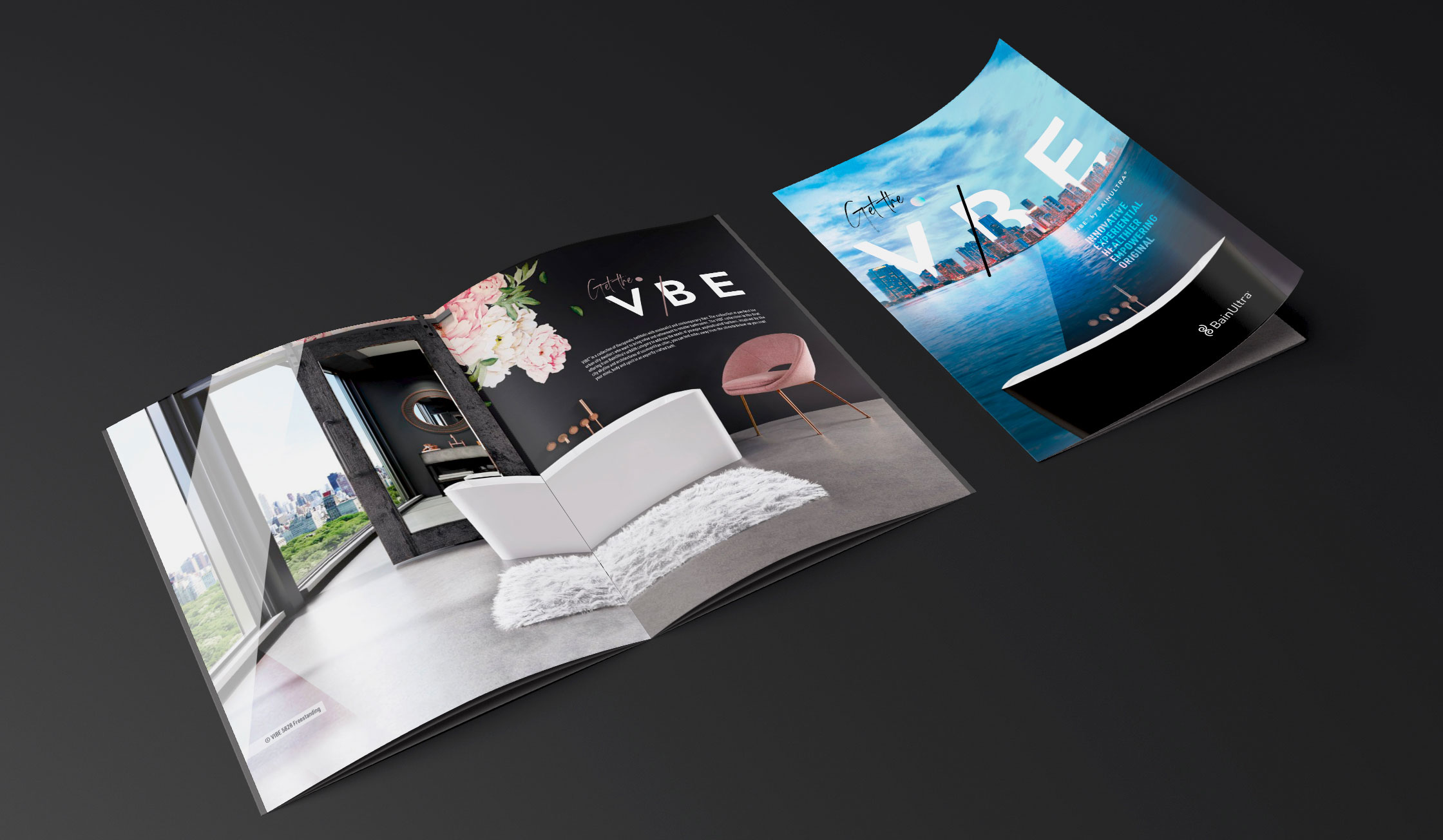 Vibe - Moodboards et r&eacute;sultat final