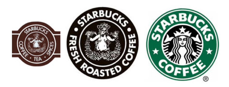 &Eacute;volution du logo Starbucks