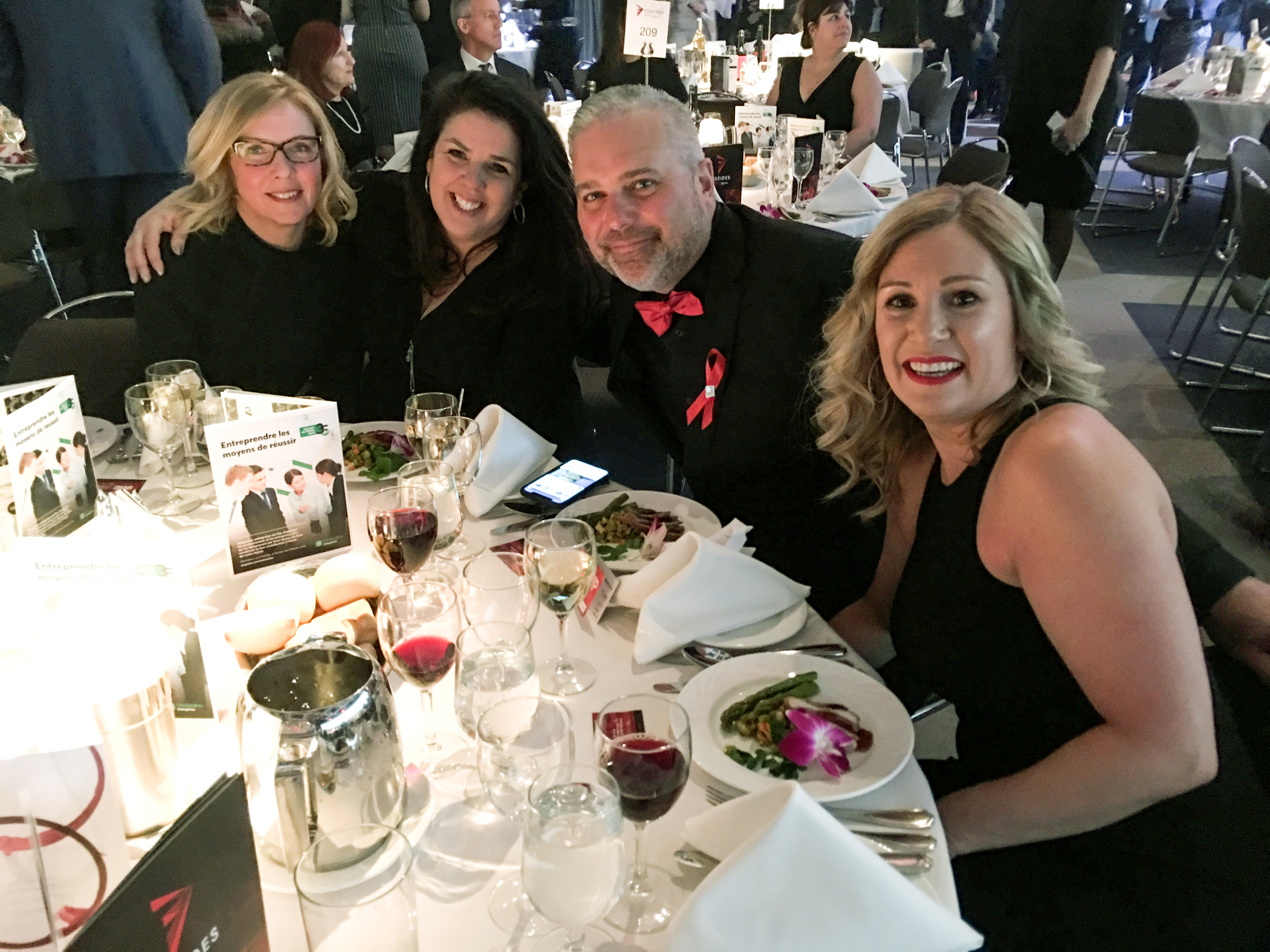 Gino Chamberland et son &eacute;quipe