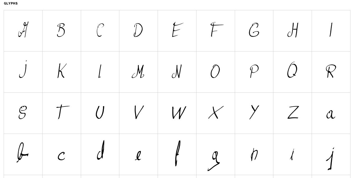 Police de caract&egrave;re