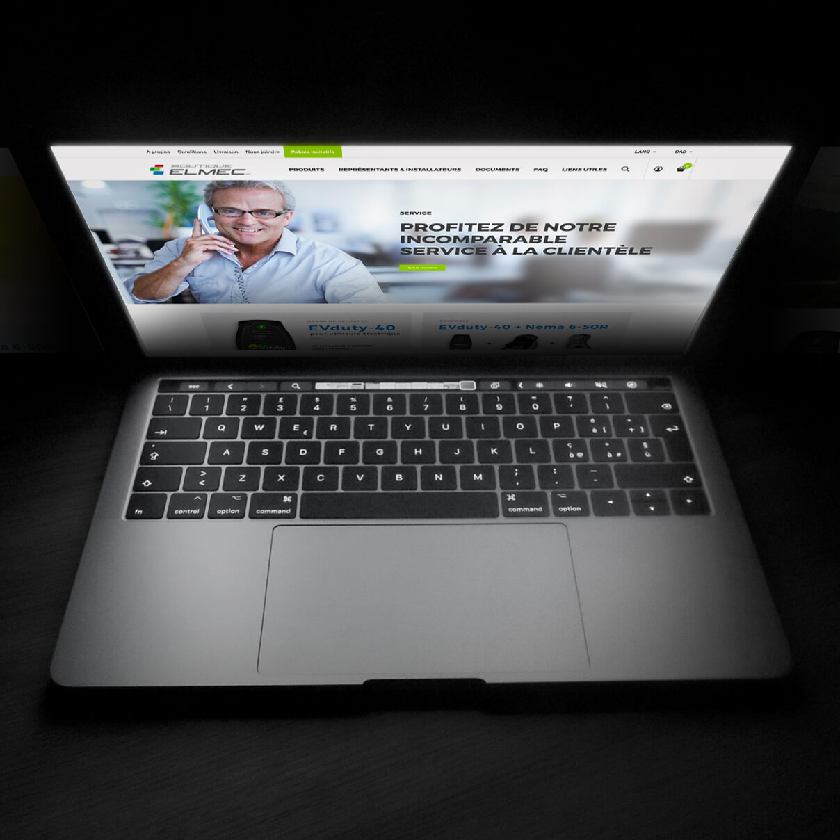 Création du magasin en ligne